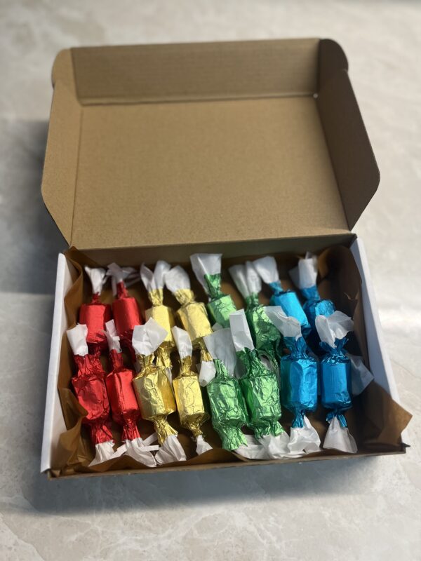 Szaloncukor válogatás dobozban