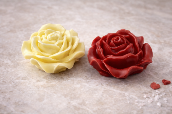 Töltött csokoládé rózsa